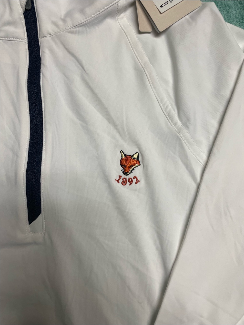 Peter Millar Green Spring Valley Hunt Club 1/4 Zip Women’s XS READ DESCRIPTION - Picture 6 of 16